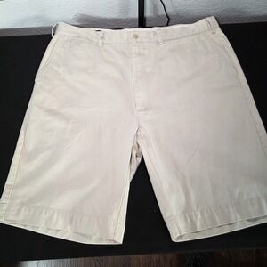 Polo Ralph Lauren Shorts Mens   40 TALL Khaki Classic Fit Chino